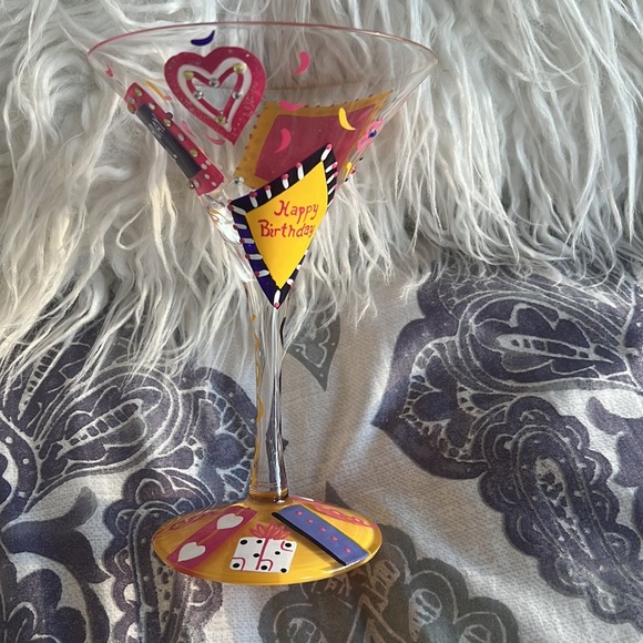 Birthday Girl Martini Glass - Picture 3 of 6